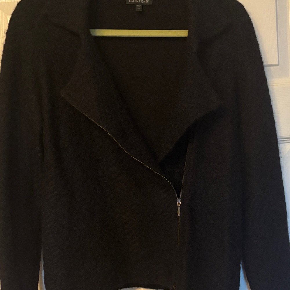 Eileen Fisher Women's Black Sweater Jacket
